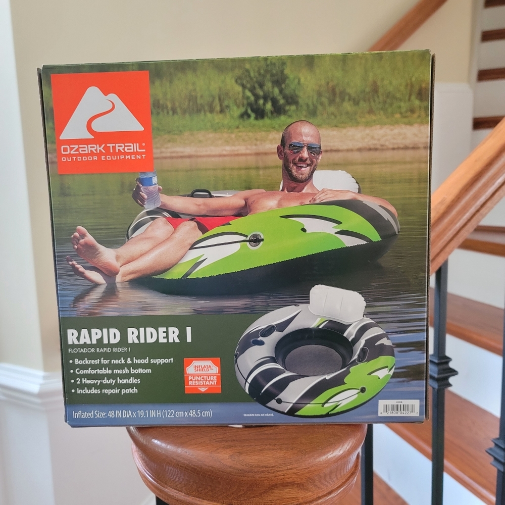 Ozark Trail Rapid Rider I Inflatable River Tube